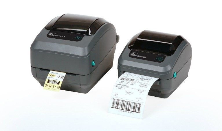 Label Printer Zebra Gk420 Ttr Webshop 6805
