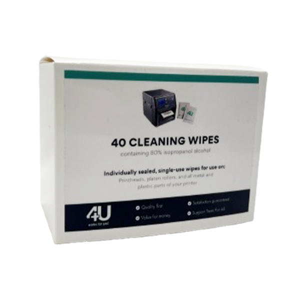 Picture of 4U cleaning wipes (40 pcs)